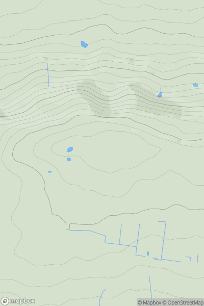 Thumbnail image for The Chevin showing contour plot for surrounding peak
