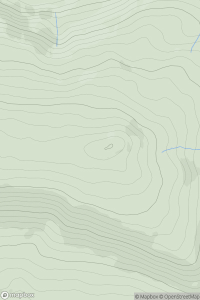 Thumbnail image for Win Hill showing contour plot for surrounding peak
