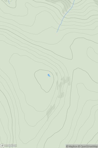 Thumbnail image for Freeholds Top showing contour plot for surrounding peak