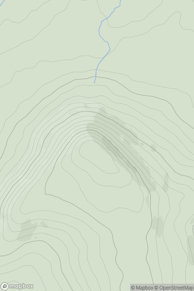 Thumbnail image for The Cloud showing contour plot for surrounding peak