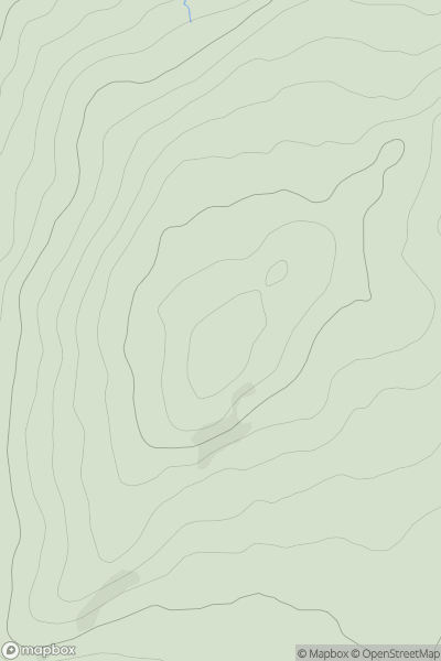 Thumbnail image for Mow Cop - Trig Point showing contour plot for surrounding peak