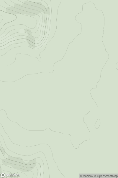 Thumbnail image for Bishop Wilton Wold showing contour plot for surrounding peak