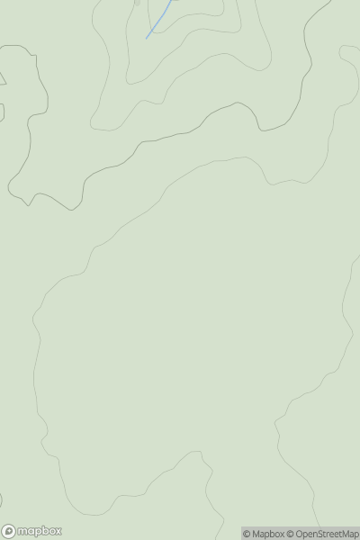 Thumbnail image for Normanby Top (The Wolds) showing contour plot for surrounding peak