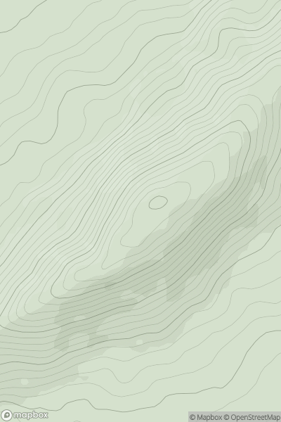 Thumbnail image for The Wrekin showing contour plot for surrounding peak