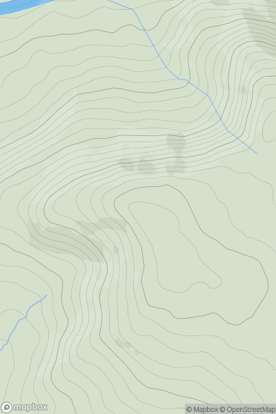 Thumbnail image for Merbach Hill showing contour plot for surrounding peak