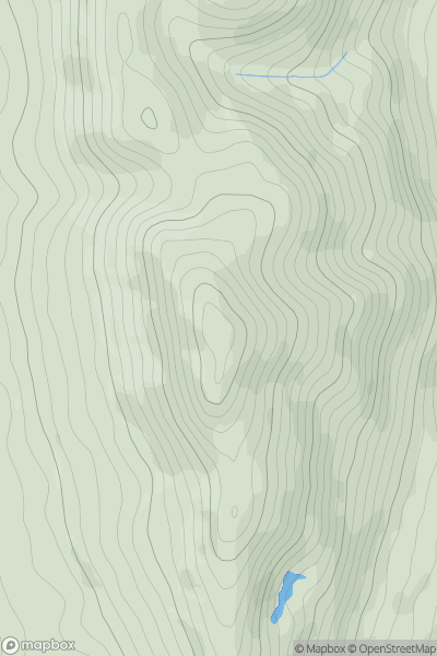 Thumbnail image for Worcestershire Beacon showing contour plot for surrounding peak