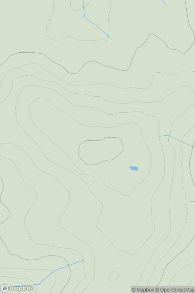 Thumbnail image for Hegdon Hill showing contour plot for surrounding peak