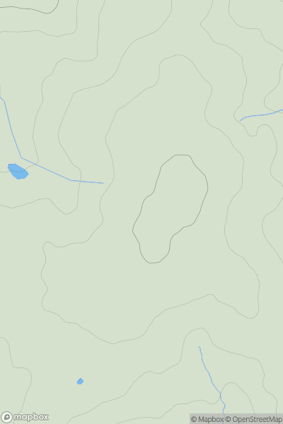 Thumbnail image for Grendon Green showing contour plot for surrounding peak
