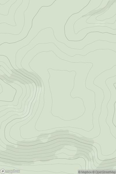 Thumbnail image for Milk Hill showing contour plot for surrounding peak