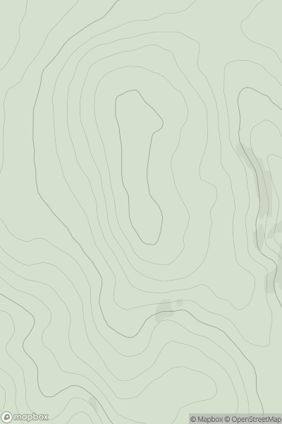 Thumbnail image for Mardon Down showing contour plot for surrounding peak