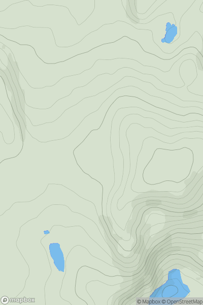 Thumbnail image for Hensbarrow Beacon showing contour plot for surrounding peak