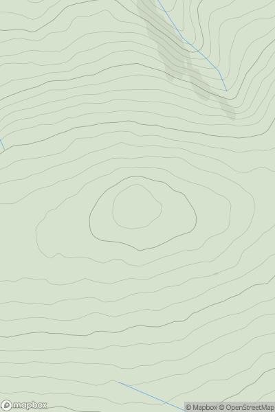 Thumbnail image for Dunkery Beacon showing contour plot for surrounding peak
