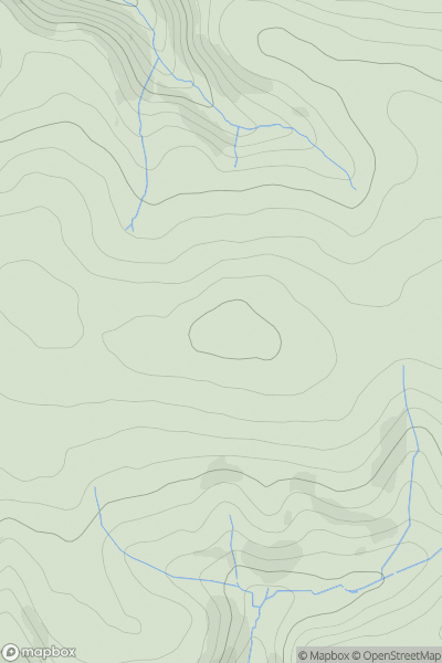 Thumbnail image for Selworthy Beacon showing contour plot for surrounding peak