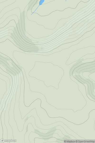 Thumbnail image for Bulbarrow Hill showing contour plot for surrounding peak