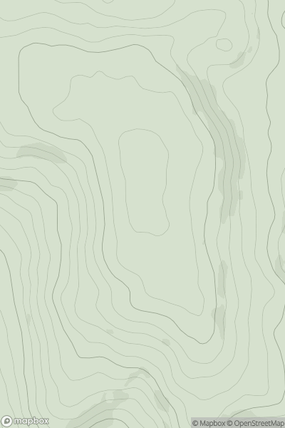 Thumbnail image for Bleadon Hill (Loxton Hill) showing contour plot for surrounding peak