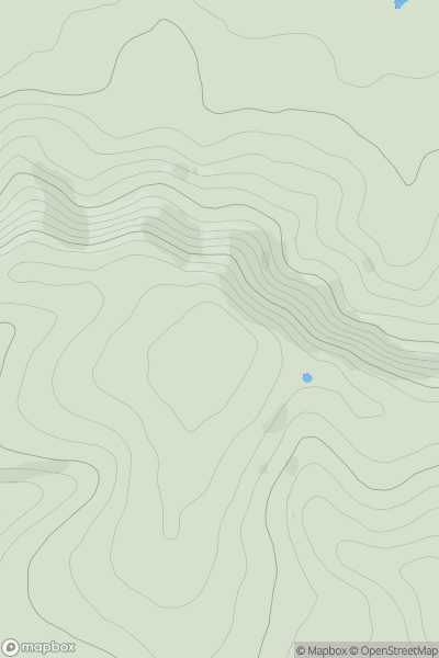 Thumbnail image for Ditchling Beacon showing contour plot for surrounding peak
