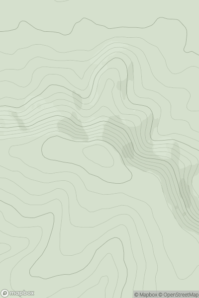 Thumbnail image for Firle Beacon showing contour plot for surrounding peak