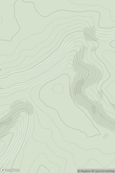 Thumbnail image for Wilmington Hill showing contour plot for surrounding peak