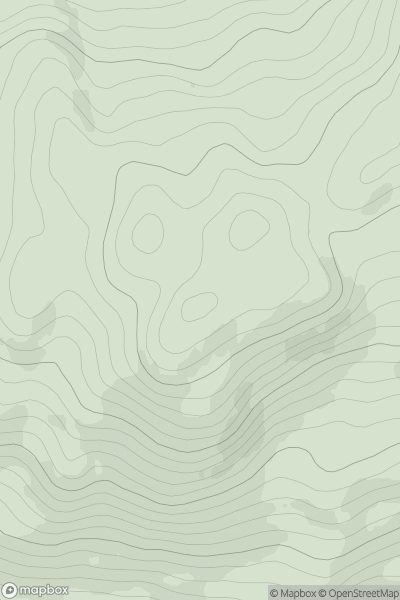 Thumbnail image for Meall Taurnie (Meall Taurnaigh) showing contour plot for surrounding peak