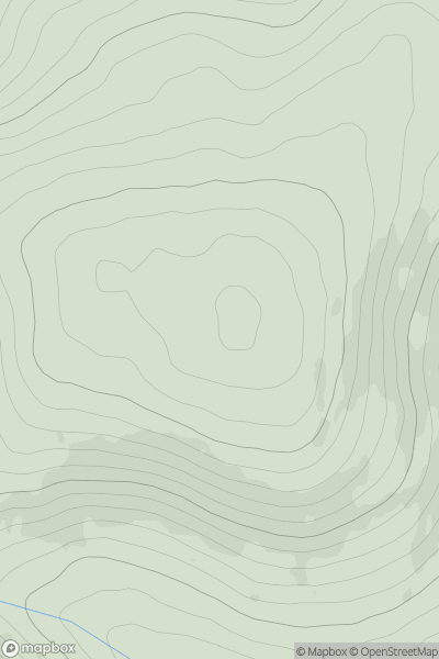 Thumbnail image for Braigh Coire na Conlaich showing contour plot for surrounding peak