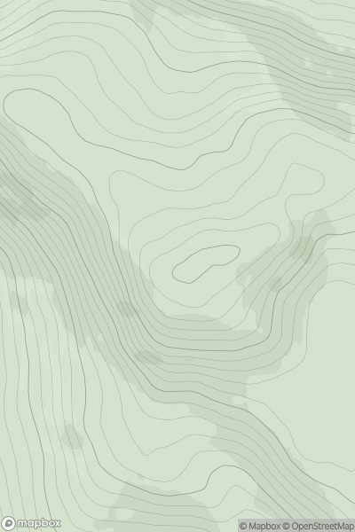 Thumbnail image for Carn Dallaig showing contour plot for surrounding peak