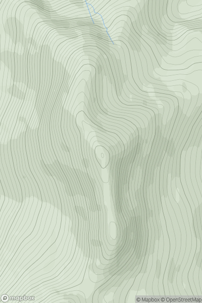 Thumbnail image for An Gearanach showing contour plot for surrounding peak