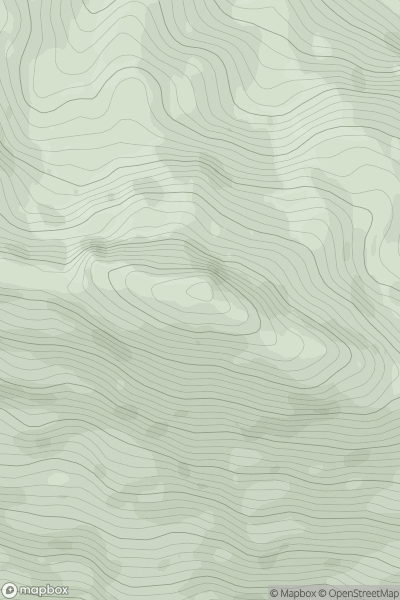 Thumbnail image for Sgurr a' Chlaidheimh showing contour plot for surrounding peak