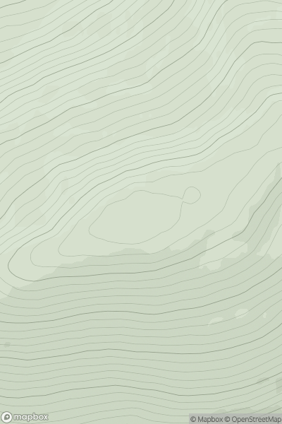 Thumbnail image for Doire Tana showing contour plot for surrounding peak