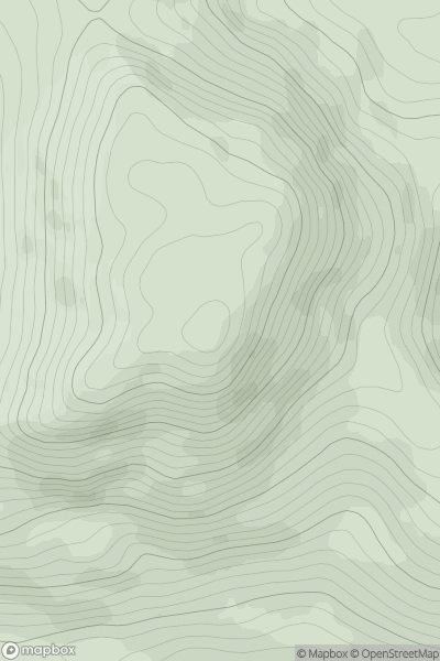 Thumbnail image for Garbh-charn showing contour plot for surrounding peak