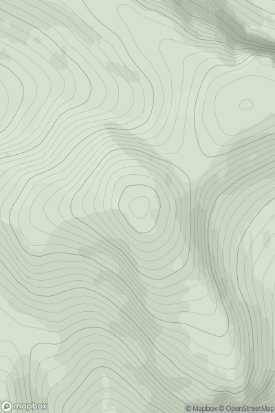 Thumbnail image for Iorguill showing contour plot for surrounding peak