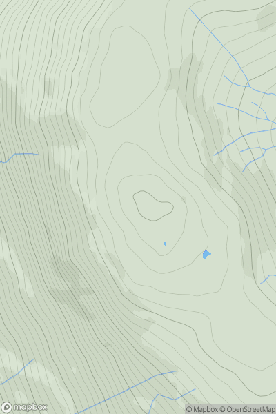 Thumbnail image for Swinklebank Crag (Ancrow Brow) (nameless (Bannisdale Horseshoe)) showing contour plot for surrounding peak