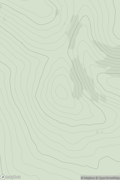 Thumbnail image for Foel-boeth showing contour plot for surrounding peak