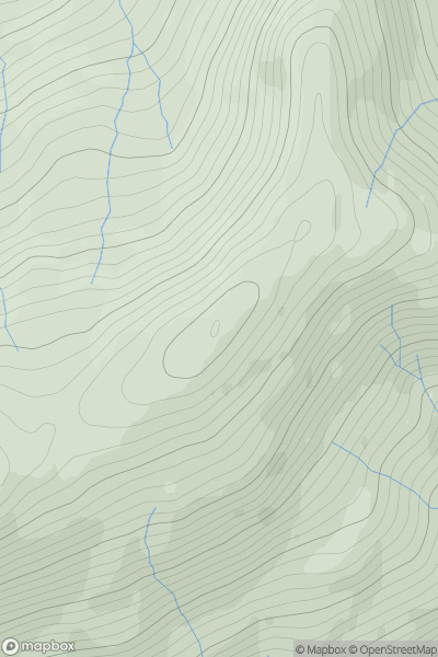 Thumbnail image for Tom Meadhoin showing contour plot for surrounding peak