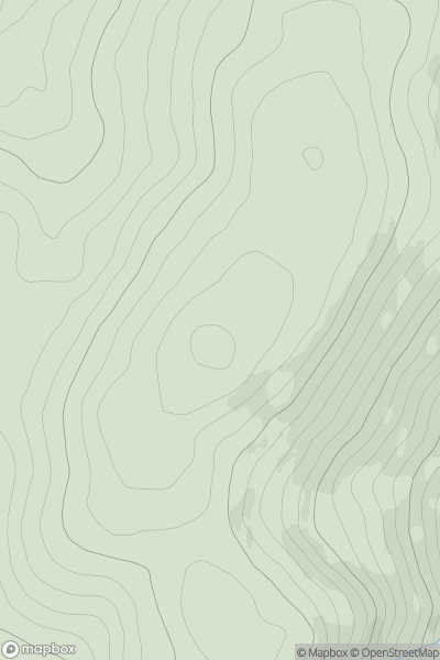 Thumbnail image for Rhiwaedog-uwch-afon showing contour plot for surrounding peak