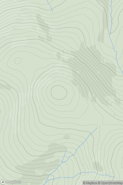 Thumbnail image for Pen Trum-gwr showing contour plot for surrounding peak