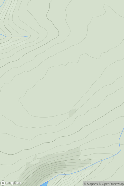 Thumbnail image for Craig Dyfnant showing contour plot for surrounding peak