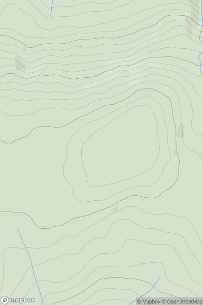 Thumbnail image for Carn Pen-rhiw-ddu showing contour plot for surrounding peak