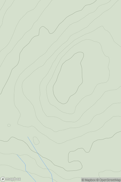 Thumbnail image for Monkside showing contour plot for surrounding peak