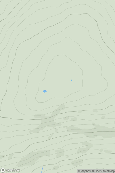 Thumbnail image for Blotting Raise (Croglin Fell) showing contour plot for surrounding peak