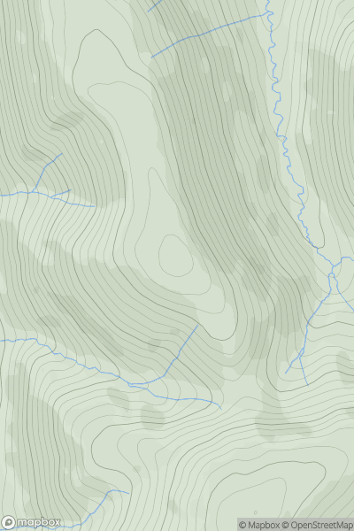 Thumbnail image for Hooksey showing contour plot for surrounding peak