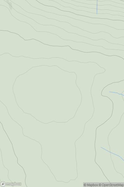 Thumbnail image for Great Pinseat showing contour plot for surrounding peak