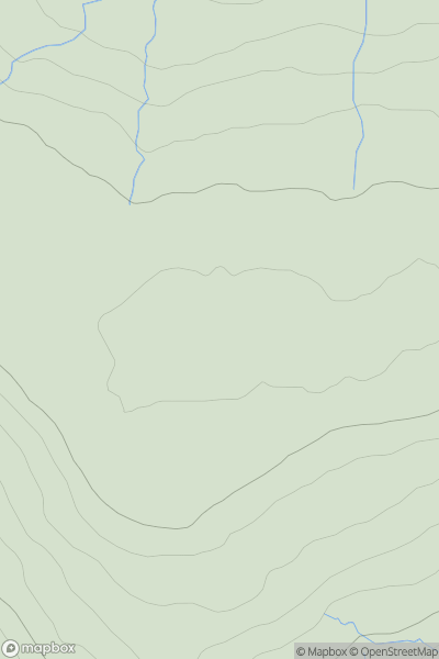Thumbnail image for Dry Rigg (Redburn Common) showing contour plot for surrounding peak