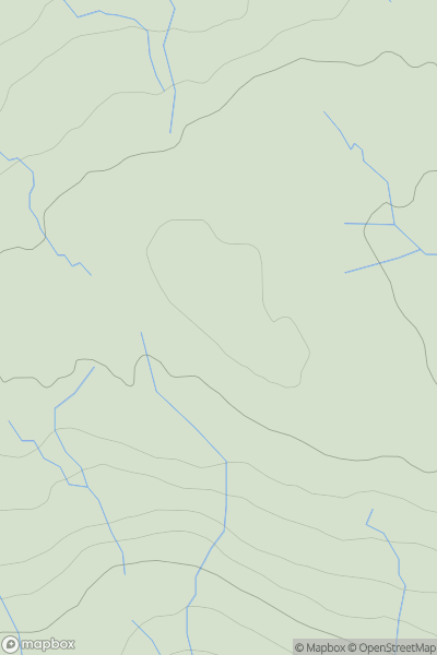 Thumbnail image for Pickerstone Ridge showing contour plot for surrounding peak