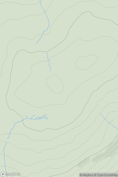 Thumbnail image for Ayle Common showing contour plot for surrounding peak