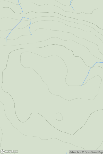 Thumbnail image for Moudy Mea showing contour plot for surrounding peak