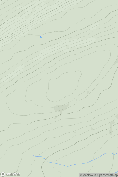 Thumbnail image for Brown Haw showing contour plot for surrounding peak