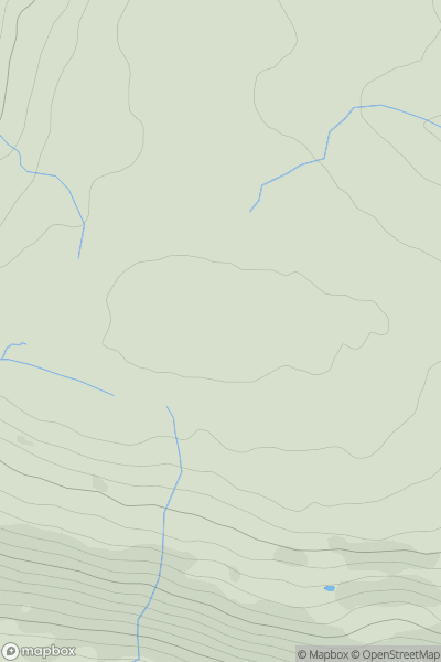 Thumbnail image for Dead Man's Hill showing contour plot for surrounding peak