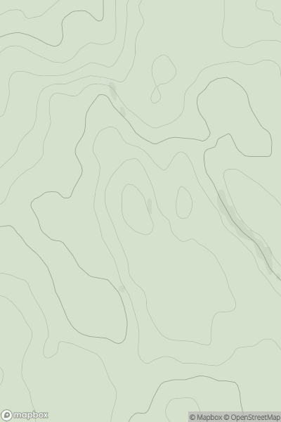Thumbnail image for Parson's Pulpit showing contour plot for surrounding peak