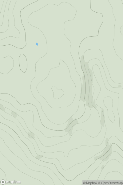 Thumbnail image for Proctor High Mark showing contour plot for surrounding peak