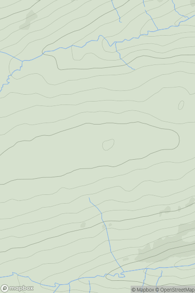 Thumbnail image for Blaydike Moss showing contour plot for surrounding peak